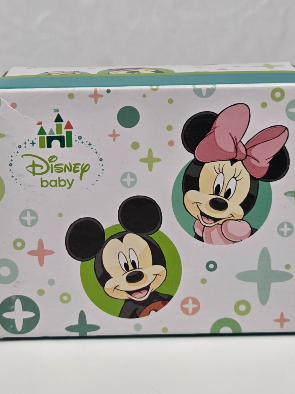 Disney Mickey Mouse Baby Crib Shoes Size 2W NIB